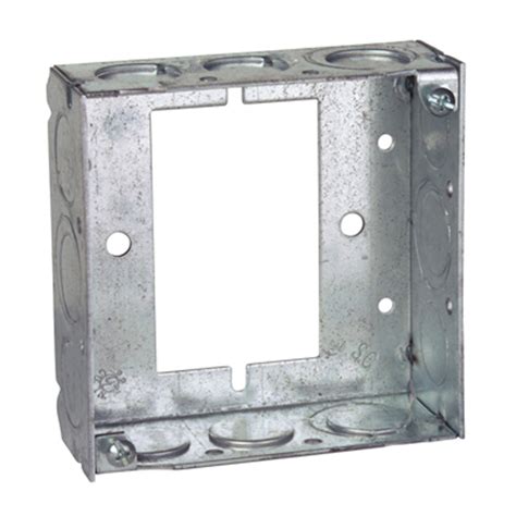 steel city 531511234ub 4 in steel square box extension ring|531511234UB .